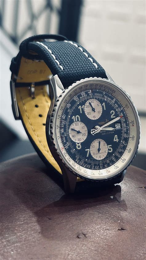 breitling strap ebay|Breitling military strap.